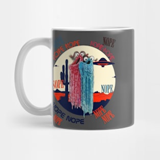 SESAME STREET NOPE NOPE ALIENS Mug